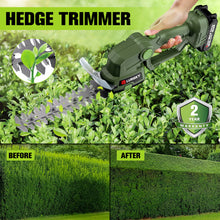 Load image into Gallery viewer, LURSKY-Cordless Hedge Trimmer 21V in Green
