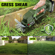Load image into Gallery viewer, LURSKY-Cordless Hedge Trimmer 21V in Green