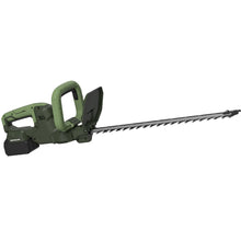 Load image into Gallery viewer, 21 Volt Hedge Trimmer in Green